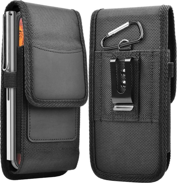 Produktbild Cadorabo Universale Schutzhülle Tasche mit Gürtelclip (ZTE Blade V9 Vita)