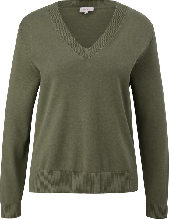 Immagine prodotto s.Oliver Strickpullover Feinstrickpullover aus Viskosemix (36)