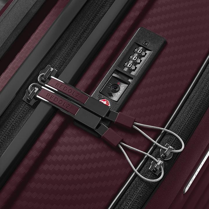 Actual product image Redolz Essentials 17 4-Rollen Kabinentrolley 55 cm Soft-Pocket Laptopfach (46 l)