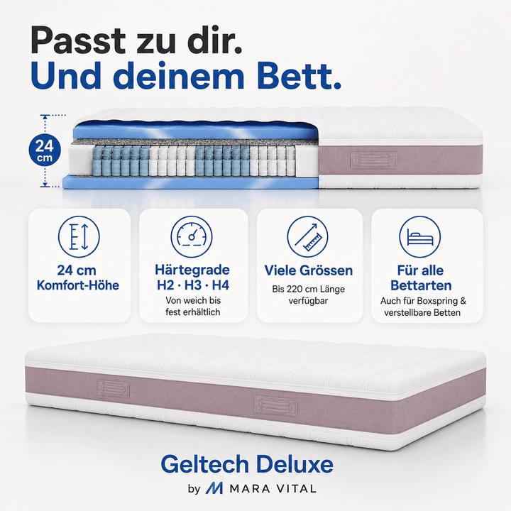 Image du produit Mara Vital Geltech Deluxe (90 x 200 cm)