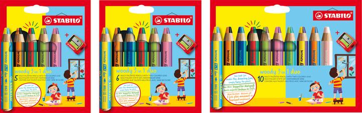 Produktbild STABILO Woody (Sortiert, 5 x)