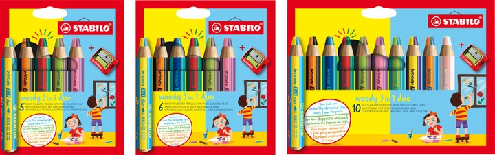 Produktbild STABILO Woody (Sortiert, 5 x)