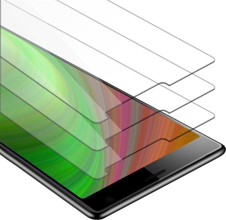 Actual product image Cadorabo Display protection glass (3 Piece, Sony Xperia 10)