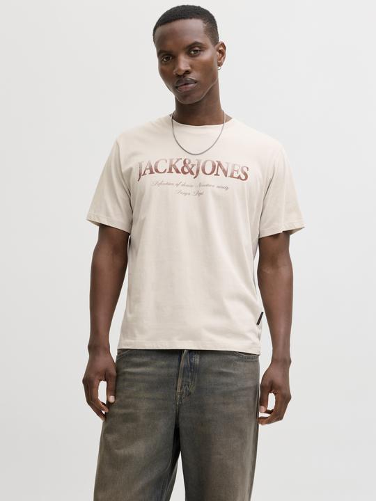 Produktbild Jack & Jones Jjdevin Daytona Print Tee Ss Crew Ln (S)