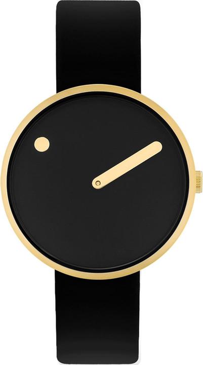 Immagine prodotto Picto 34087-4114G Unisex Black 34mm 5ATM (34 mm)