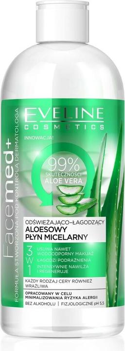 Actual product image Eveline FaceMed+ (Facial cleansing wipes, 400 ml)