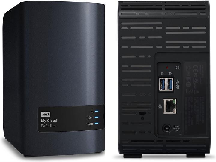 Image du produit WD My Cloud EX2 Ultra (2 x 12 To, WD Red)