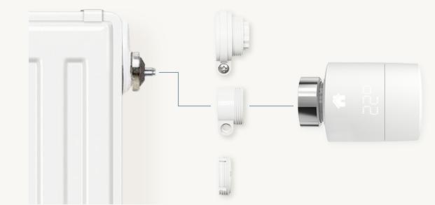 Actual product image tado° Radiator thermostat