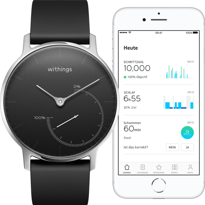 Actual product image Withings Steel Connected (36 mm)