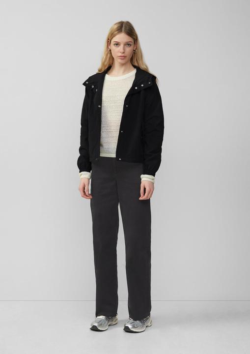 Image du produit S.Oliver Outdoor-Jacke Nylon-Jacke mit Kapuze und verstellbarem Saum (XXL)