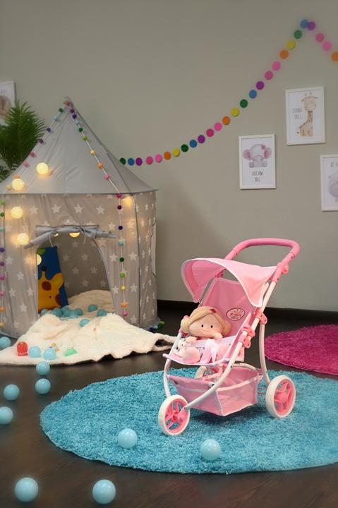 Produktbild Knorrtoys Puppenbuggy Jogger Lio - "Princess white rose"