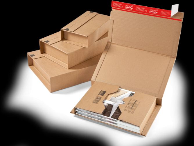 Produktbild Colompac CP020.17 Flexible Wickelverpackung aus Wellpappe, 380 x 290 x 80 mm, braun (20 x)