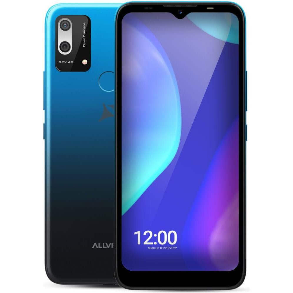 Allview A30 Max (32 GB, Blue, 6.52", Dual SIM, 8 Mpx, 3G), Smartphone, Blau