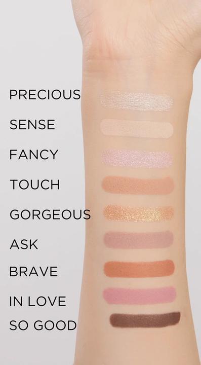 Immagine prodotto Eveline Look Up Let's Try Palette di 9 ombretti 10.8G (Rosa e beige)