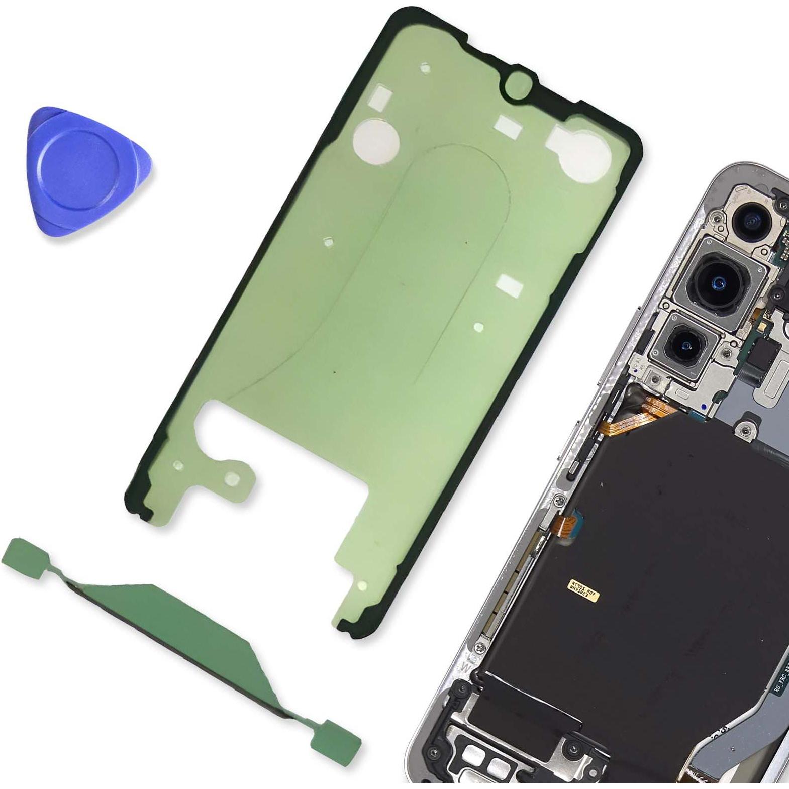 Thumbnail - Clappio Ersatz Display Klebestreifen (Galaxy S22), Mobilgerät Ersatzteile, Transparent