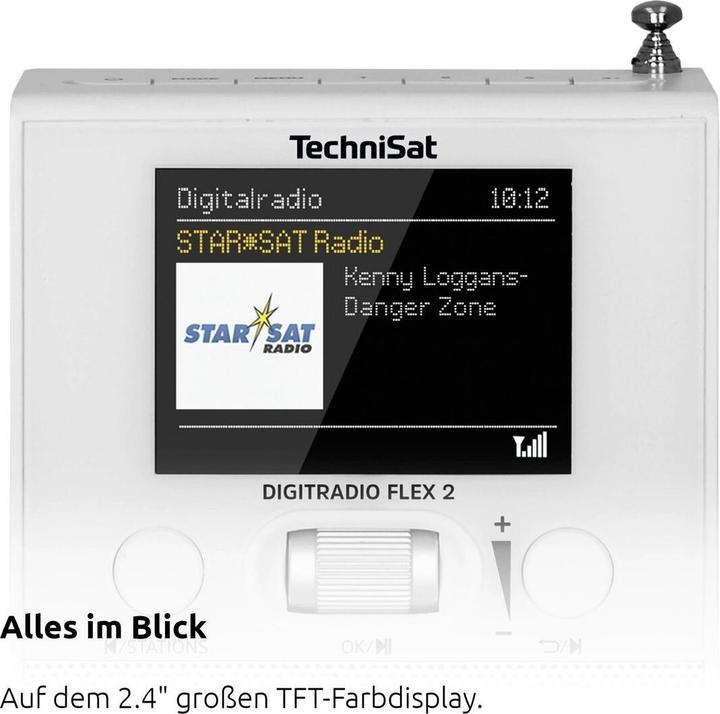 Produktbild TechniSat DigitRadio Flex 2 (DAB+, FM, Bluetooth)