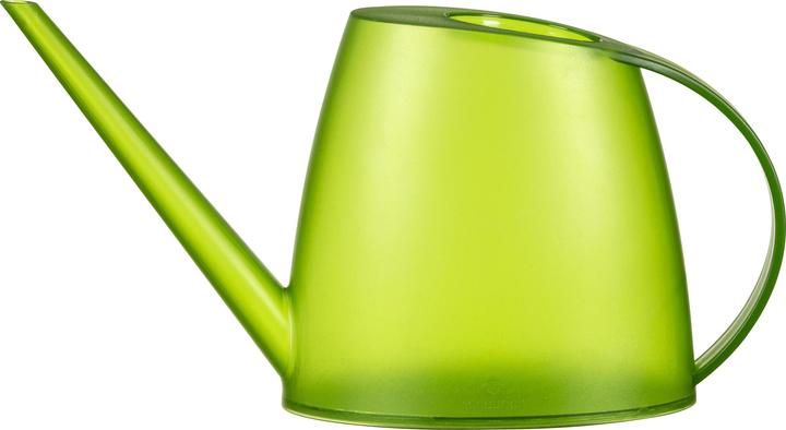 Scheurich Lilly 16, Giesskanne/Kanne aus Kunststoff Farbe: Clear Lime, 31,06 cm Breite, 7,706 cm Tief (1.50 l)