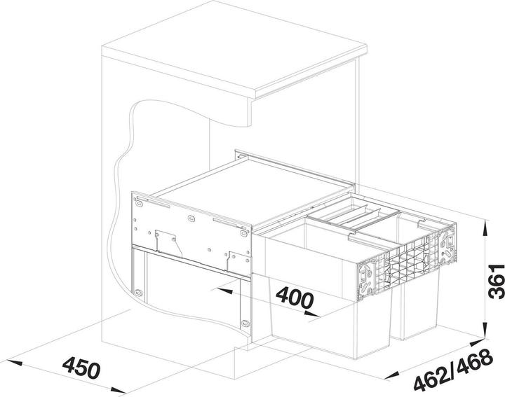 Productafbeelding Blanco Select II 50/3 (35 l)