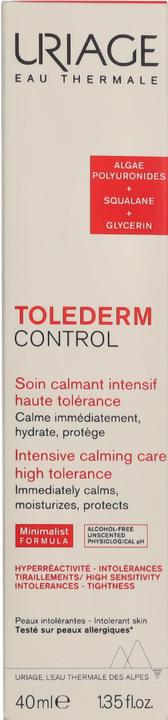 Image du produit Uriage Tolderm Control Riche Peau Intolérante (40 ml, Crème de jour)