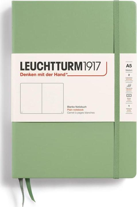 Actual product image Leuchtturm1917 Notebook (A5, Plain, Hardcover)