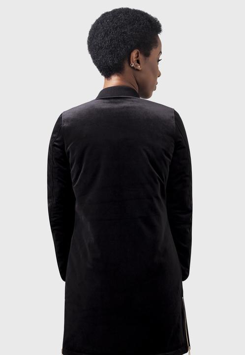 Immagine prodotto Urban Classics Giacca lunga da donna in velluto (S)