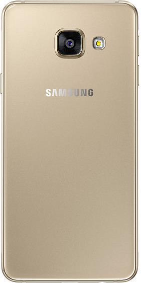 Actual product image Samsung Galaxy A3 (2016) (16 GB, Gold, 4.70", Single SIM, 4G)