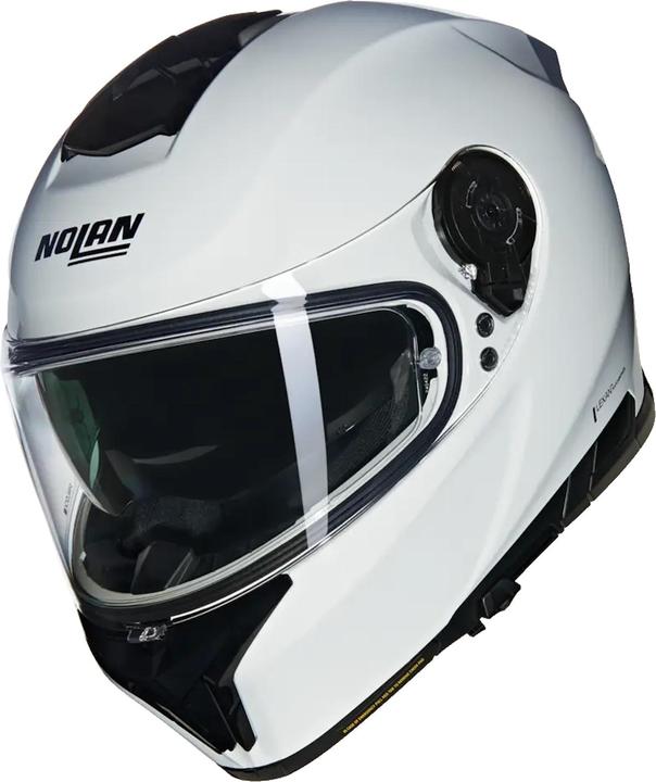 Produktbild Nolan N80-8 Classico N-Com Integralhelm Weiss L (L, 60 cm)