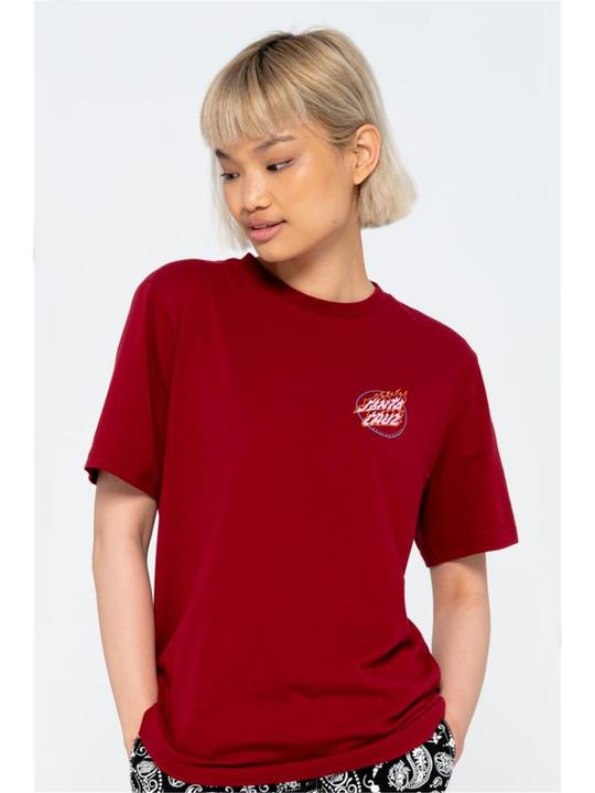Actual product image Santa Cruz Absent Flame Dot T-Shirt (12XL)