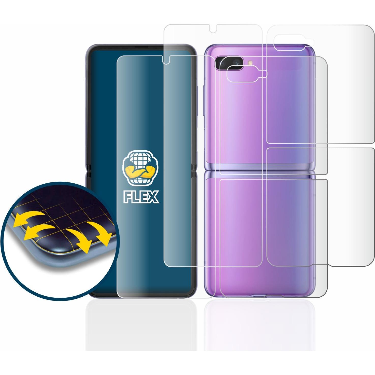 Thumbnail - BROTECT Full-Cover Displayschutz (2 Stück, Samsung Galaxy Z Flip 5G), Smartphone Schutzfolie, Transparent