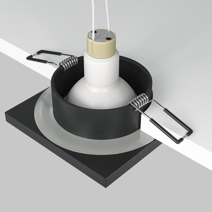 Produktbild Maytoni Stark Downlight, Einbauleuchte GU10 Schwarz IP65 (GU10)