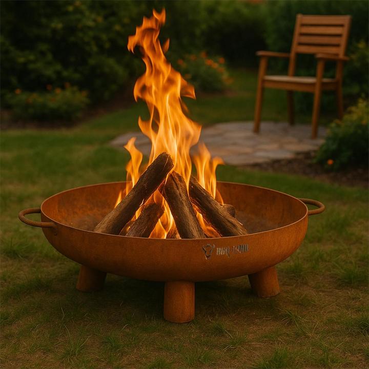 Produktbild BBQ-Toro Tragbare Feuerschale (80 cm)