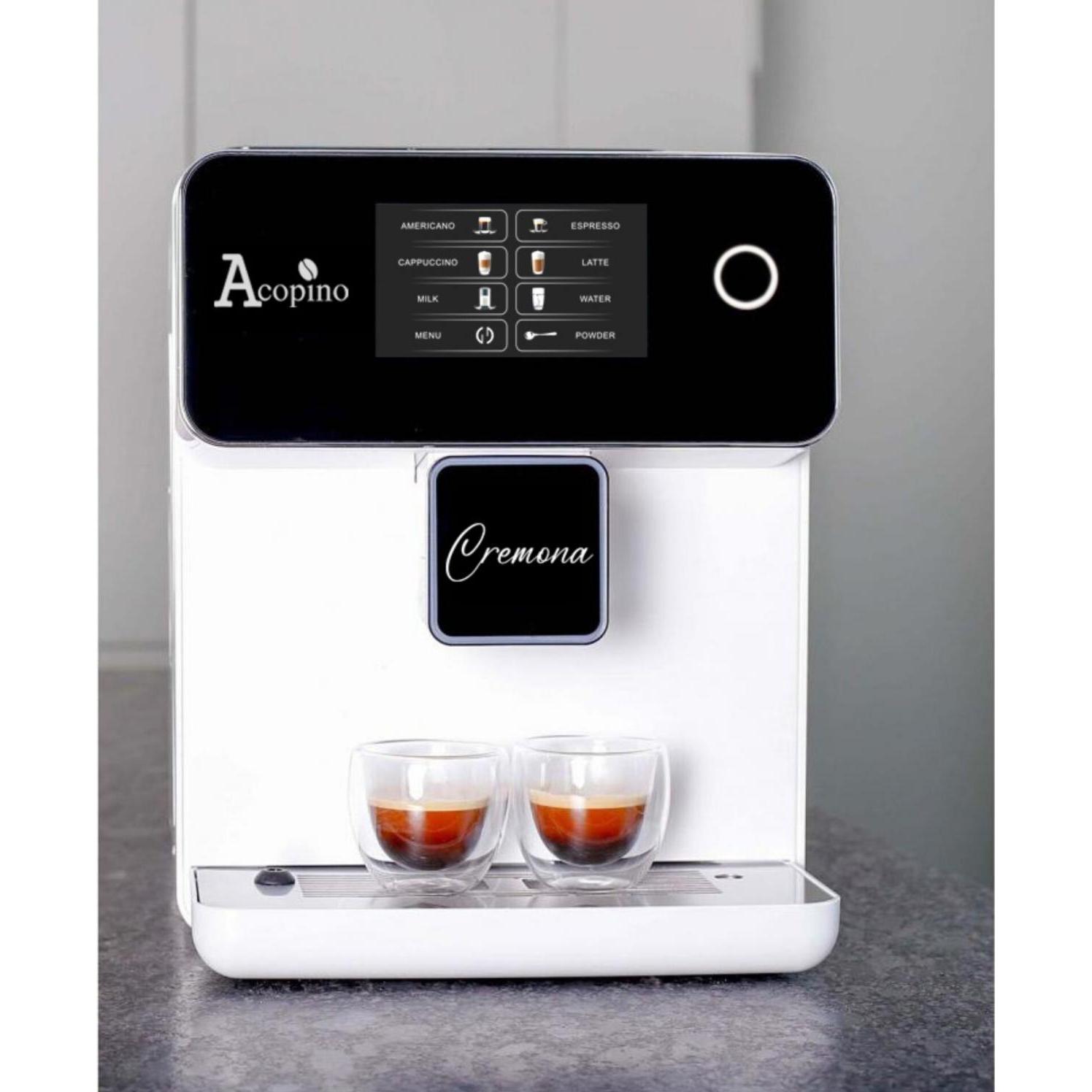 Acopino Cremona Weiss, Kaffeevollautomat, Weiss