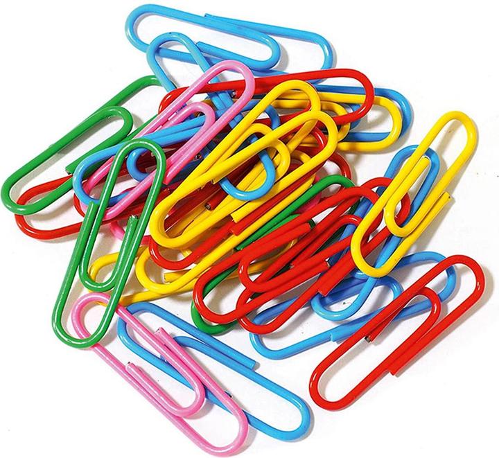 Produktbild Easy Work Büroklammern farbig 100 St. (12 x)