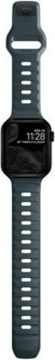 Produktbild Nomad Strap - Sport FKM rubber horlogebandje - Geschikt voor Apple Watch 41/40 mm - Marine Blue (Fluorelastomer)