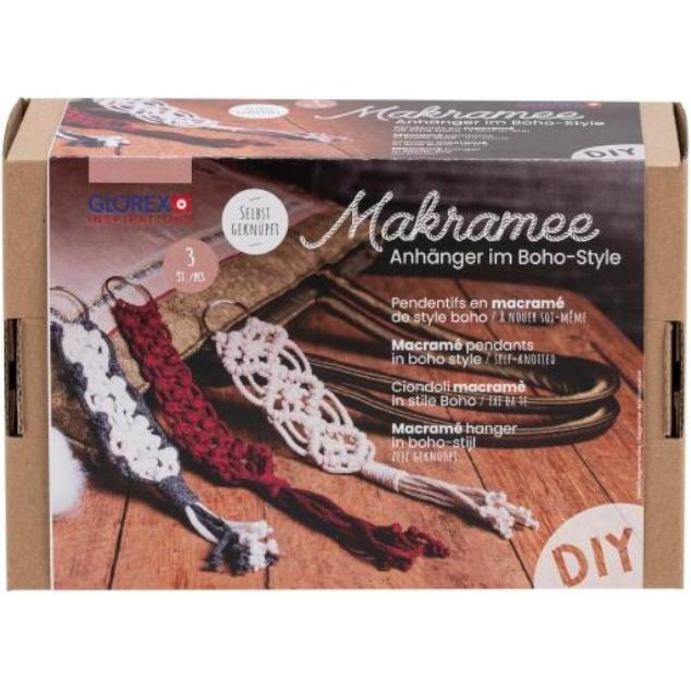 Magni Kit di artigianato ciondolo macramè stile boho, Kit per lavori manuali