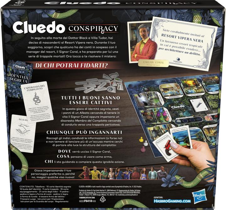Produktbild Hasbro Gaming Cluedo (Italienisch)
