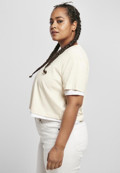 Produktbild Urban Classics Ladies Full Double Layered Tee (L)