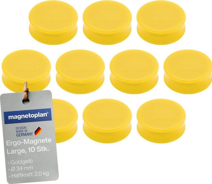 Image du produit Magnetoplan Aimants Ergo "Large (10x)