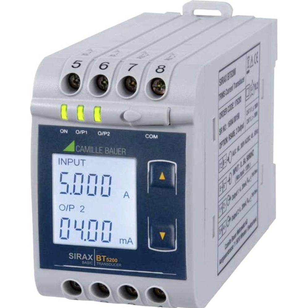 Camille Bauer, Misuratore energia, Trasduttore di misura programmabile per corrente alternata SIRAX BT5200 175283 1pce.