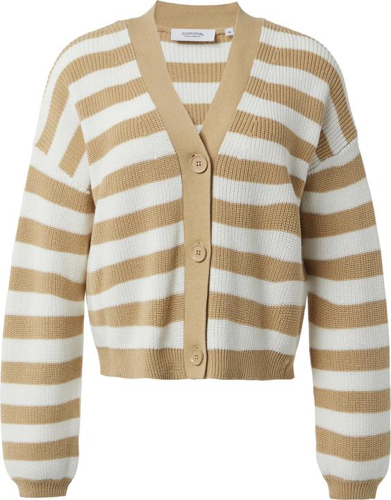 Produktbild Comma Strickjacke Lässige Strickjacke mit voluminösen Ärmeln (34)