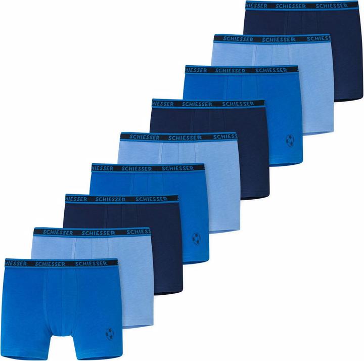 Immagine prodotto Schiesser 9 Pacchetti di pantaloncini / pantaloni in cotone biologico 95/5 per bambini (92, confezione da 9)