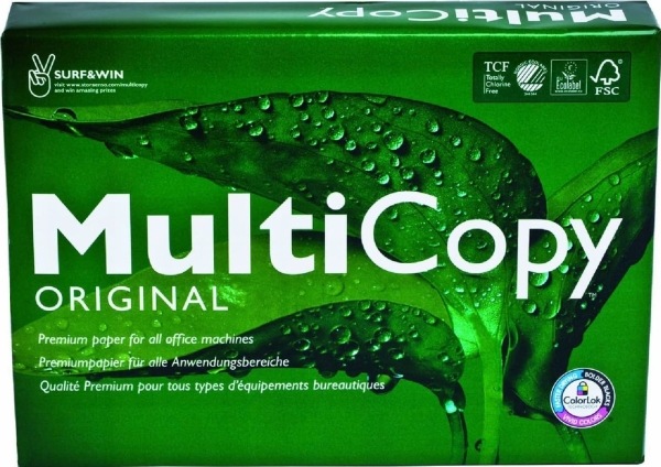 Produktbild Multicopy Multifunktionspapier (90 g/m², 500 x, A4)