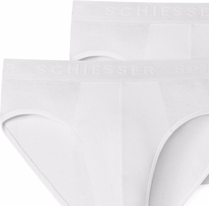 Immagine prodotto Schiesser Confezione di 6 slip / mutande in cotone biologico 95/5 per ragazzi (176, confezione da 6)