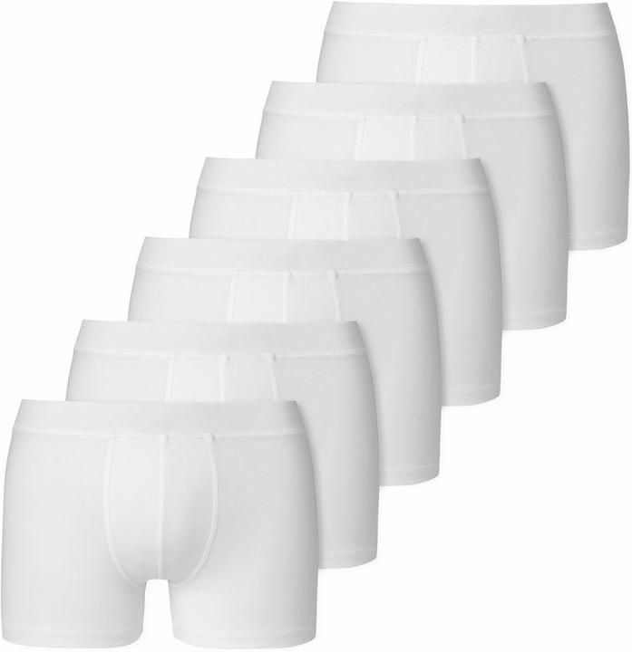Actual product image Schiesser Pack of 6 Teens Boys 95/5 Organic Cotton Shorts / Pants (176, pack of 6)