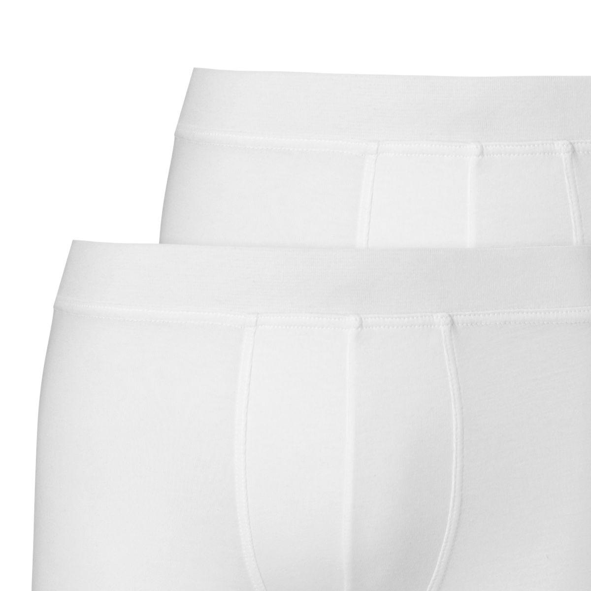 Thumbnail - Schiesser, Jungen, Unterhosen, 6er Pack Teens Boys 95/5 Organic Cotton Shorts / Pants, Weiss, (164, 6er Pack)