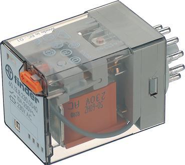 Produktbild Finder Industrierelais 60 2 Wechsler AC 230V 10A Printstifte