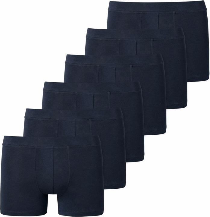 Actual product image Schiesser Pack of 6 Teens Boys 95/5 Organic Cotton Shorts / Pants (176, pack of 6)