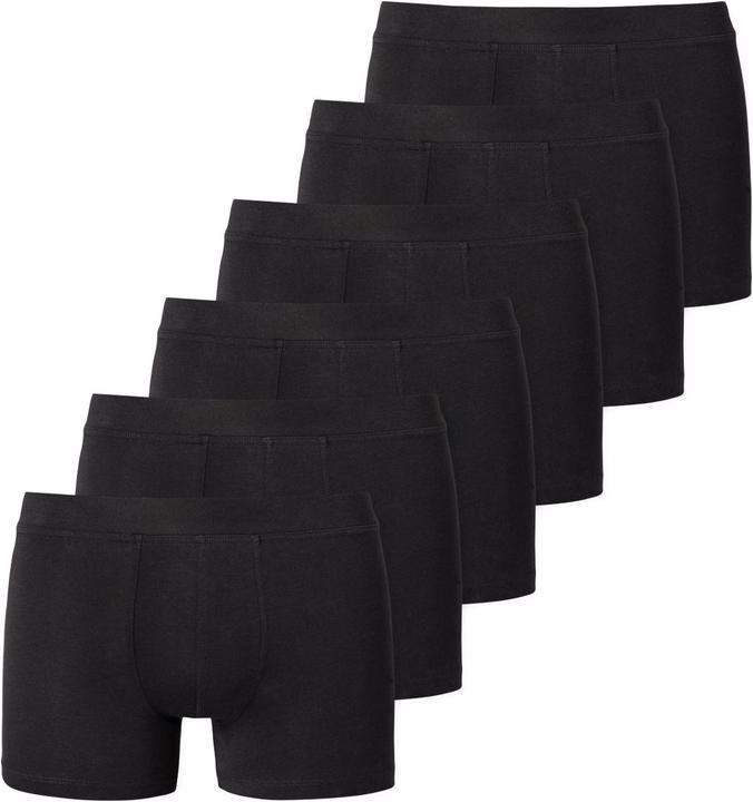 Actual product image Schiesser Pack of 6 Teens Boys 95/5 Organic Cotton Shorts / Pants (176, pack of 6)