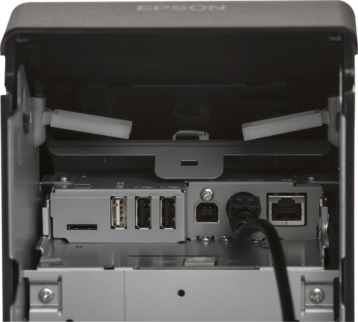 Immagine prodotto Epson TM-m30II-S (011A0): USB + Ethernet + NES + Lightning + SD, bianco, PS, UK (Ethernet, Bluetooth, Slot per scheda SD, USB 2.0)