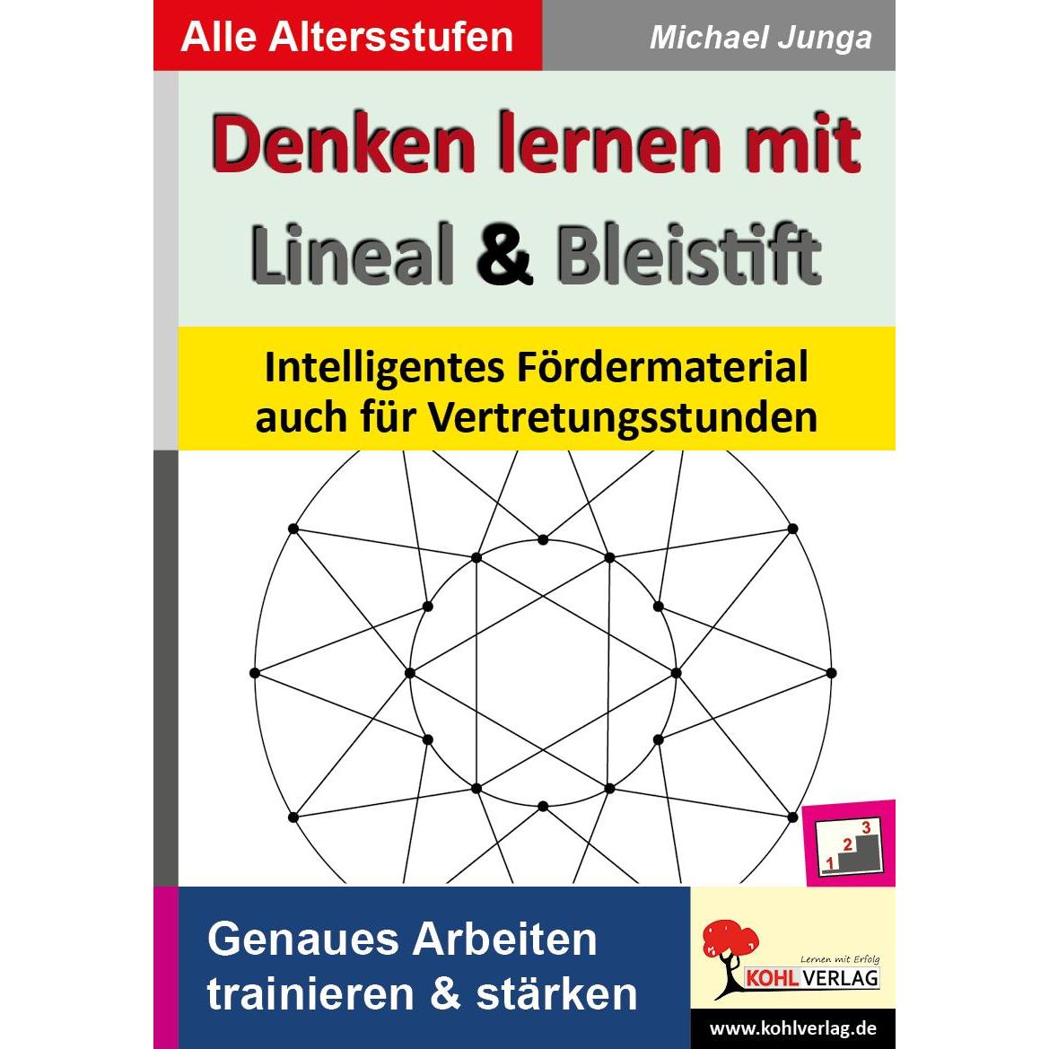 Denken lernen mit Lineal und Bleistift, Schulbücher von Michael Junga